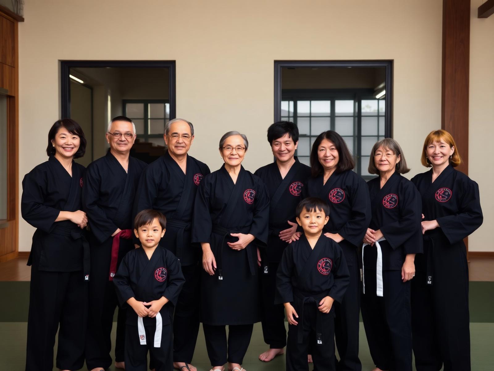The family of instructors who own and operate Rise Martial Arts
